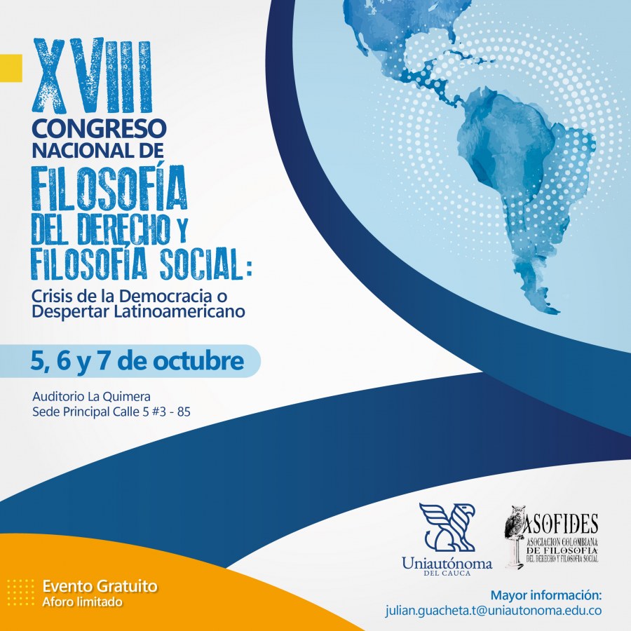 XXVII Congreso Nacional de Filosofía del Derecho y Filosofía Social