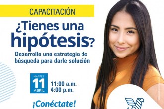 Capacitación: ¿Tienes una hipótesis? Desarrolla una estrategia de búsqueda para darle solución