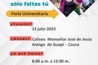 Feria Universitaria ICETEX - Guapi