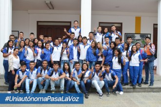 Estudiantes de El Tambo y Cajibío visitan la Uniautónoma del Cauca