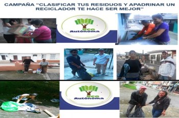Campaña Institucional “Clasificar tus residuos y apadrinar un reciclador te hace ser mejor”