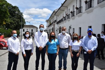 Con acto simbólico, rectores de universidades caucanas reiteraron su llamado al diálogo.