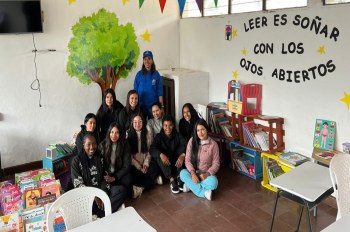 Uniautónoma del Cauca dona biblioteca a la Institución Educativa Agropecuaria Paletará