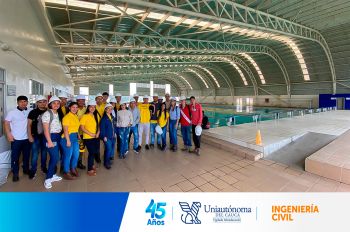Estudiantes de Ingeniería Civil exploran sistemas estructurales en el Complejo Deportivo de Popayán