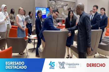 Jóven Investigador del Programa de Derecho Realiza Pasantía de Investigación en la OIT