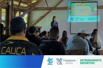 Indeportes Cauca y la Uniautónoma fortalecen capacidades en el deporte regional